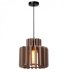 Nowoczesna Szara Lampa Wisząca ROLLO 45491/40/41 LUCIDE
