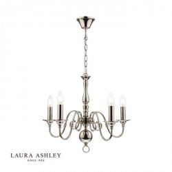 Żyrandol Świecznikowy LAURA ASHLEY WINCHESTER LA3743657-Q DAR LIGHTING