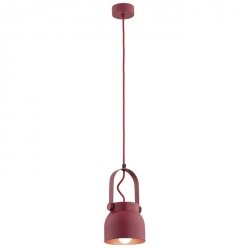 Mała Lampa Wisząca Loft Czerwona LOGAN 8292 ARGON