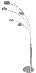 AZZARDO PALP AZ1122 CHROME LAMPA PODŁOGOWA CHROM