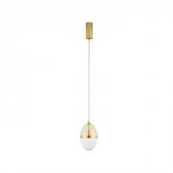 Nowoczesna Złota Lampa Wisząca LED ARENA LE44329 LUCES EXCLUSIVAS