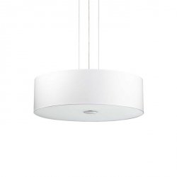 Lampa Wsząca Okrągła Biała WOODY 103242 IDEAL LUX