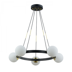 Lampa Zwieszana Dekoracyjna Białe Kule BALI 8845 AMPLEX