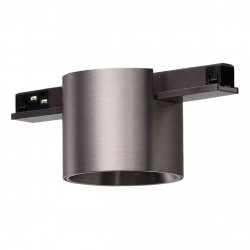 Tytanowa oprawa LED lampa do systemu szynowego magnetycznego Azzardo SIGMA EVIA TRACK MAGNETIC 8W CCT BLUETOOTH TITANIUM AZ7056