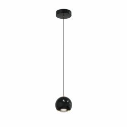 Lampa wisząca nad stół nad wyspę Aurenia Yaskr LED 3000K czarna PL0122-CB 