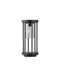 Lampa ogrodowa aluminiowa kolor antracyt minimalistyczna nowoczesna możliwość ściemniania IP65 Luces Exclusivas