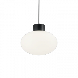 Lampa Wisząca Zewnętrzna Czarna CLIO 144245 + 145068 IDEAL LUX