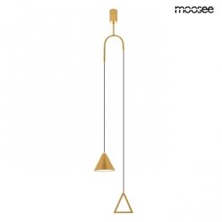 Złota Lampa Wisząca Designerska ACUSTICA MSE010100331 MOOSEE