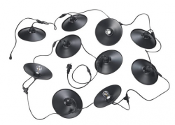 Lampki wiszące zewnętrzne ozdobne nowoczesne klasyczne uniwersalne minimalistyczne 650cm CHAIN IP44 R74771932 Rl