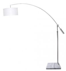 AZZARDO BIANCA AZ0005 LAMPA PODŁOGOWA BIAŁA