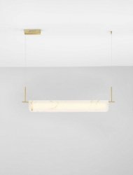 Marmurowa Lampa Zwieszana Nad Stół Do Jadalni w Stylu Art Deco Luces Exclusivas MAIRANA LE44621