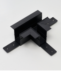 Złącze T czarne do szynoprzewodu magnetycznego jedno/dwufazowego podtynkowego Azzardo ALFA TRACK MAGNETIC52 CONNECTOR T A GIPS1 BK AZ6694