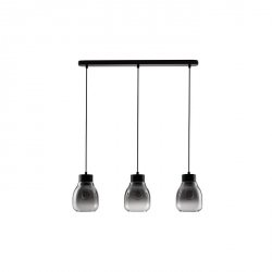 Nowoczesna Lampa Wisząca Czarna Minimalistyczna Szklana MOCHE LE44342 LUCES EXCLUSIVAS