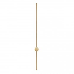 Lampa ścienna kinkiet LED listwa metalowy złoty połysk elegancki klasyczny minimalistyczny uniwersalny SPARO ST-1067W-1GD-120 Step Into Design