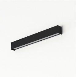 CZARNY KINKIET LISTWA NAD LUSTRO NOWODVORSKI STRAIGHT WALL BLACK S 7596