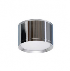 Nowoczesna oprawa sufitowa w kolorze chrom natynkowa hermetyczna plafon do łazienki MARTON Azzardo AZ6866