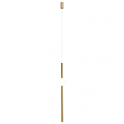 Lampa wisząca LED mosiężna elegancka minimalistyczna O-LINE ST-1689S Step Into Design