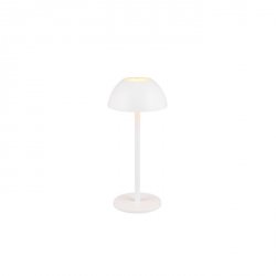 Nowoczesna Akumulatorowa Lampka Przenośna Biała RICARDO R54106131 RL