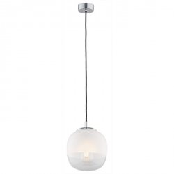 Lampa Designerska Chrom Ze Szklanym Kloszem ARGON BALTIMORE 4676