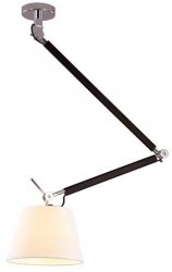 LAMPA WISZĄCA AZZARDO ZYTA S AZ1845+AZ2599 BIAŁA WISZĄCA