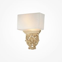 Lampa ścienna kinkiet 2-płomienny nowoczesny dworkowy metalowy beżowy Albero MAYTONI H034-WL-02-R