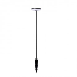 Minimalistyczna Lampa Ogrodowa Czarna LED ALVA AZ5706 AZZARDO