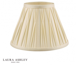 Klosz Abażur 30cm LAURA ASHLEY Fenn Silk Ivory DAR LIGHTING LA1651124-Q (Abażur- Bez Podstawy)