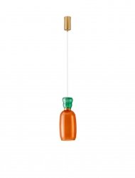 Lampa Wisząca z Kolorowego Szkła Luces Exclusivas PERENE LE44463
