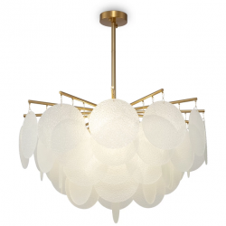 Lampa Wisząca Art Deco PORTO MOD136PL-06BS1 Nowoczesny Żyrandol Glamour