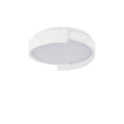 Minimalistyczny plafon LED biały CCT HALO LP-1453/1C-38 WH Light Prestige