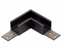Tytanowy łącznik kątowy mechaniczny L do szyny natynkowej jednofazowej magnetycznej Azzardo SIGMA TRACK MAGNETIC CORNER A AZ7062