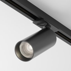 Lampa szynowa minimalistyczna nowoczesna regulowana aluminium czarna FOCUS LED MAYTONI TR021-1-12B4K-W-D-B