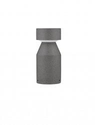 Lampa zewnętrzna do ogrodu stojąca LED czarna wykonana z cementu designerska nowoczesna IP65 Luces Exclusivas