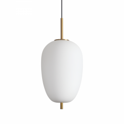 Designerska złota lampa wisząca UMILE-3 SP1 IDEAL LUX 314945