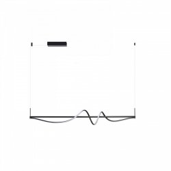 Lampa wisząca VIRGO PENDANT 120 3-STEP DIMM BK Azzardo AZ7151