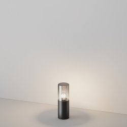 Minimalistyczny słupek ogrodowy zewnętrzna lampa stojąca grafitowa Amas MAYTONI O432FL-01GF