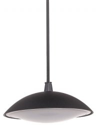 LAMPA WISZĄCA OGRODOWA ITALUX PIOMBINO 6694/BK-9 CZARNA LEDOWA