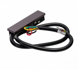 Tytanowe przyłącze zasilania do systemu szynowego magnetycznego Azzardo SIGMA TRACK MAGNETIC ELECTRIC DRIVER CONNECTOR AZ7077