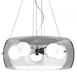 NOWOCZESNA LAMPA WISZĄCA AUDI-10 SP5 IDEAL LUX 