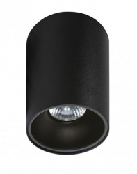 Nowoczesna lampa sufitowa plafon tuba czarna REMO AZ0818 + AZ0823 AZZARDO