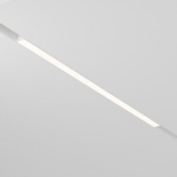 Ścieżka świetlna listwa LED do szynoprzewodu magnetycznego aluminium biała BASIS  MAYTONI TR030-2-24W3K-W