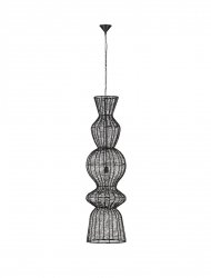 Lampa wisząca sznurkowa boho rustykalna industrialna designerska nad stół do salonu sypialni ściemnialna Luces Exclusivas