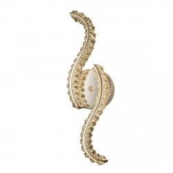 Kryształowy kinkiet VALIRA WALL GOLD Azzardo AZ6912