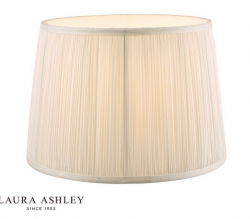 Klosz Abażur 20cm LAURA ASHLEY Hemsley Pleated Silk Cream DAR LIGHTING LA3703518-Q (Abażur- Bez Podstawy)