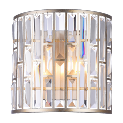 Kryształowy Kinkiet Ścienny Glamour KYIV W02103CP COSMO LIGHT