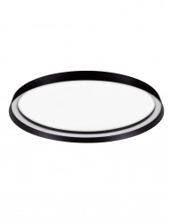 Nowoczesny plafon LED w kolorze czarnym BATALLAS LE44651 Luces Exclusivas