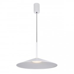 Biała lampa wisząca LED 16W 3000K/4000K/6000K Sardena Italux PND-01510-L-WH