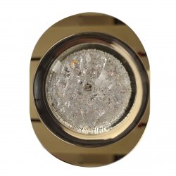 Dekoracyjny elegancki kinkiet LED złoty połysk w stylu glamour EUFORIA AZ6741 Gold Azzardo 