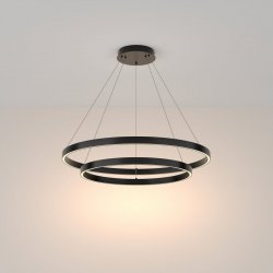 Lampa Wisząca Okrągła Czarna RIM MOD058PL-L74B3K MAYTONI