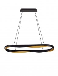Czarno złota lampa wisząca PATAPO LE44461 Luces Exlusivas